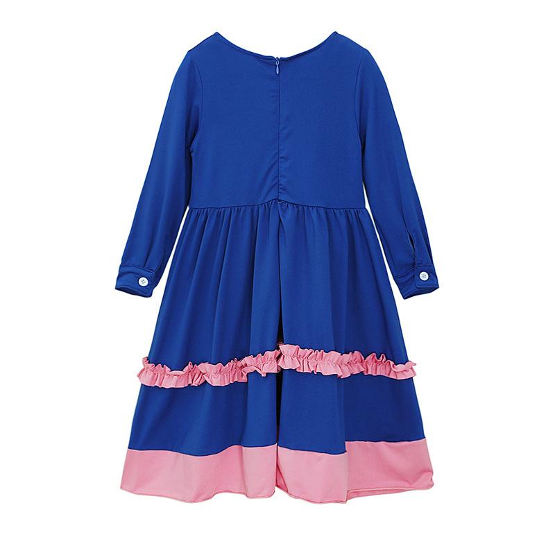 HASASERIES HS1205 Ensemble 2 pièces, Abaya pour enfant avec une couche de Khimar.