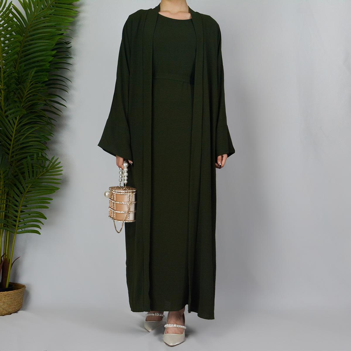 HASASERIES HS0926 Ensemble de 2 peignoirs doux avec robes doublées