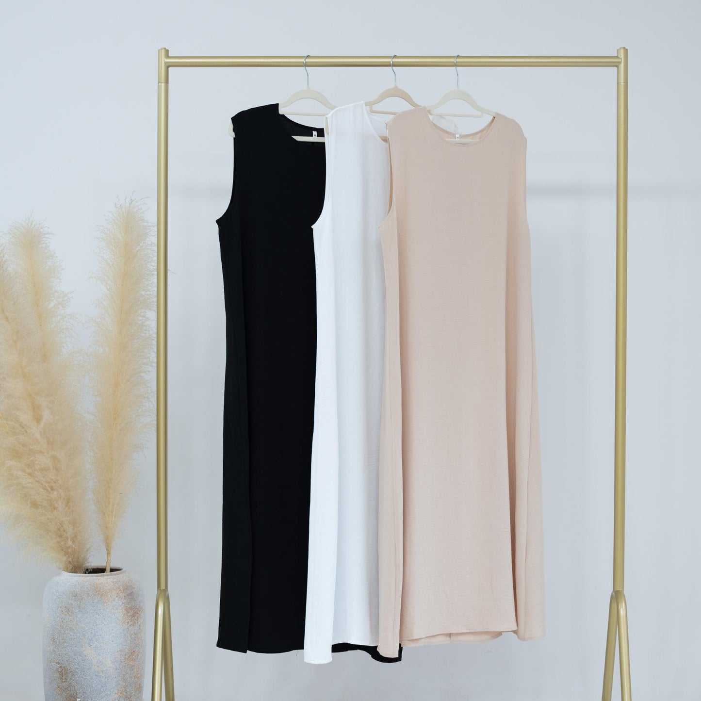Robe débardeur couleur unie HASASERIES HS1019