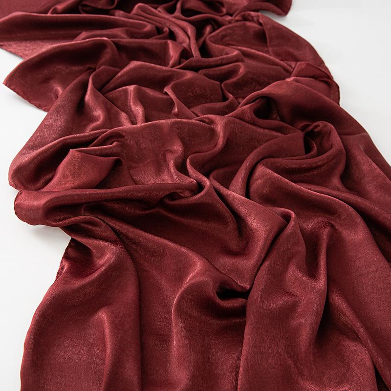 HASASERIES HS1069 Solid Color Scarf Baotou Scarf