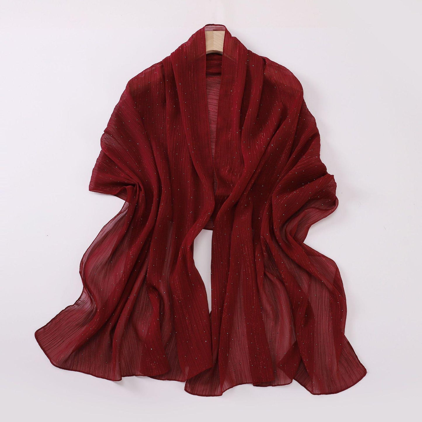 HASASERIES HS1114 All Over The Sky Hot Drilling Long Scarf Hijab
