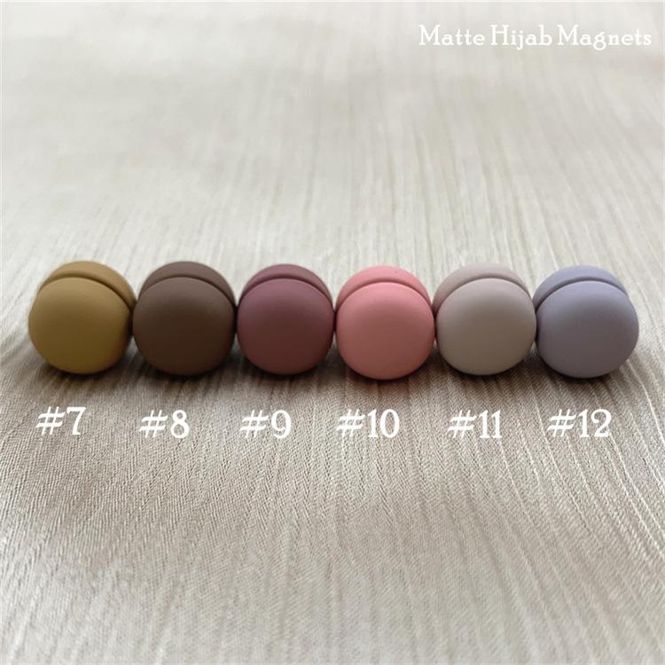 HASASERIES HS1065 Circular Magnetic Scarf Yarn Scarf Buckle