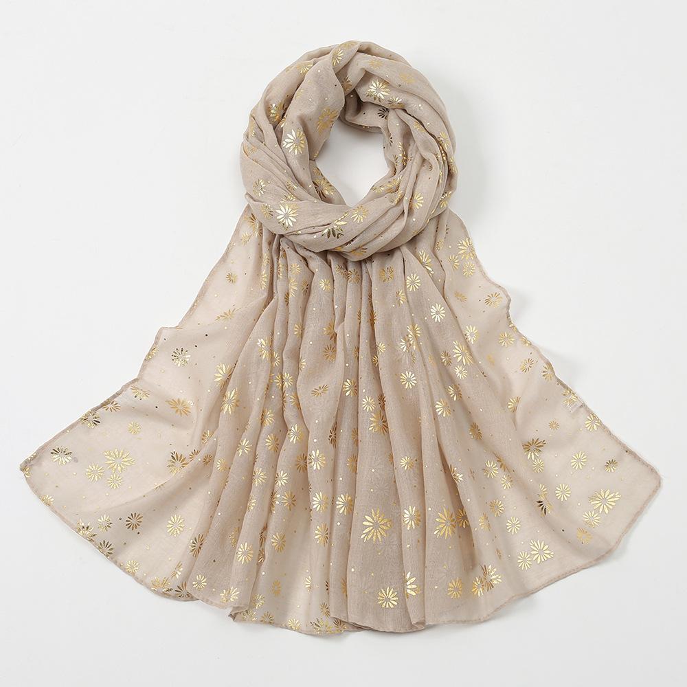 HASASERIES HS1123 Printed Sunscreen Headscarf
