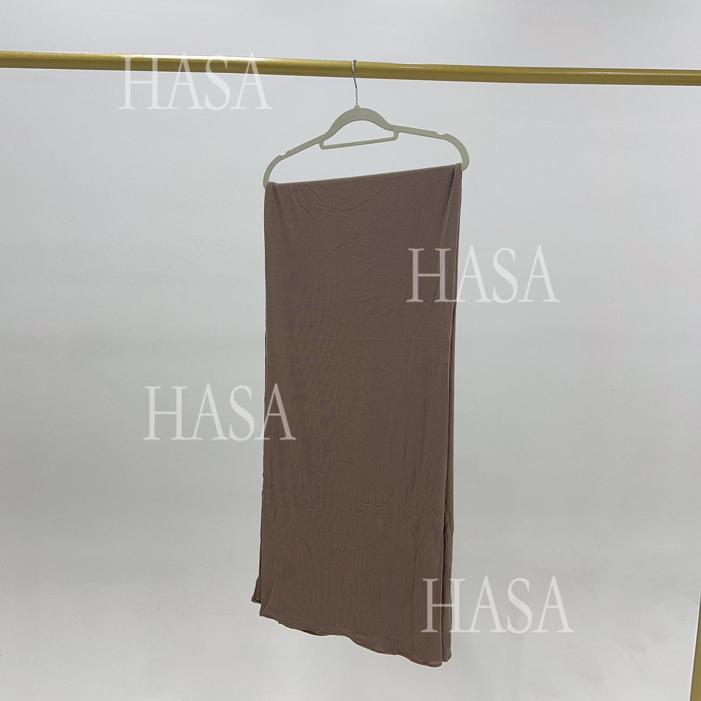 HS6554 Plain Modal Cotton Scarf with Lightweight Comfort