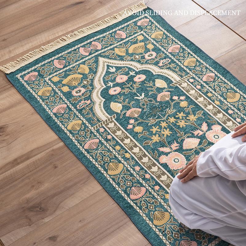 Tapis de culte HASASERIES HS1157 Tapis de prière pour genoux