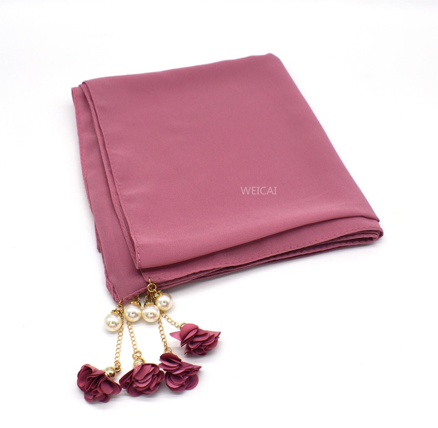 HASASERIES HS1055 Pearl Flower Hijab