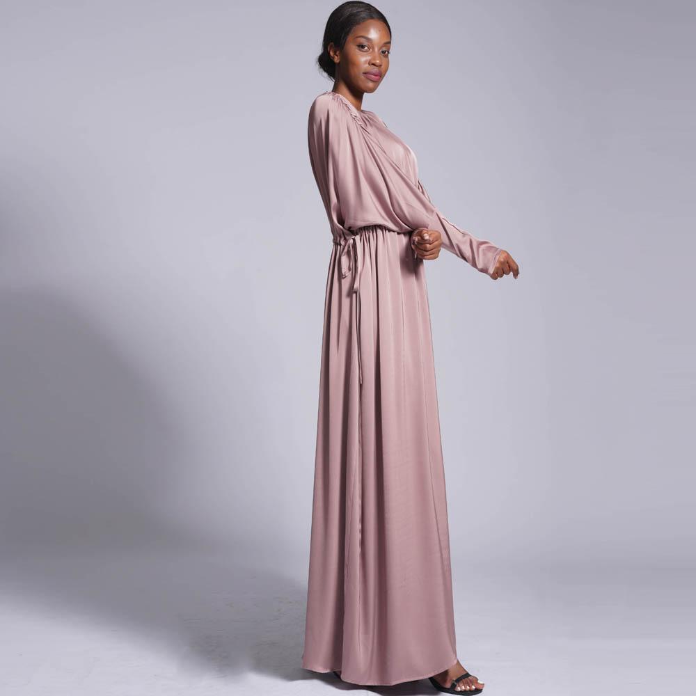 Robe Raglan de couleur unie HASASERIES HS0435