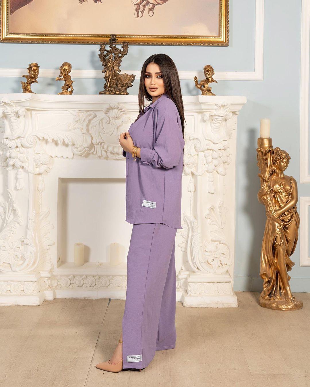 HASASERIES HS0829 3pcs Set Long Sleeved Shirt Vest and Pants
