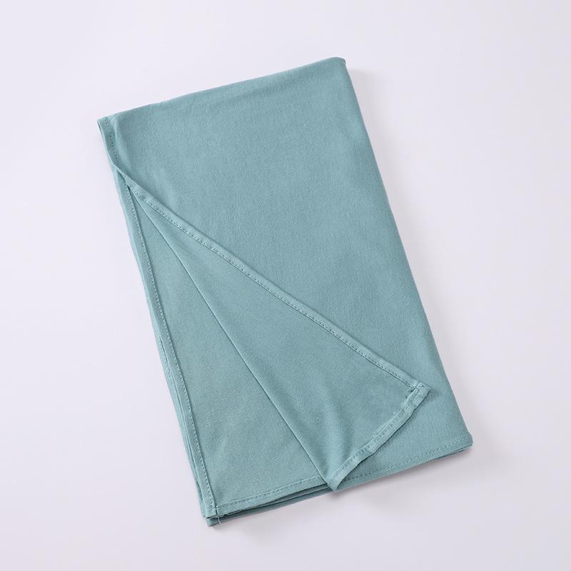 HASASERIES HS1051 Fashion Warm Solid Color Scarf