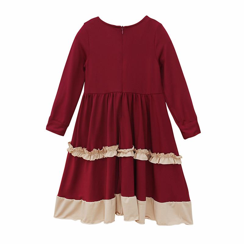 HASASERIES HS1205 Ensemble 2 pièces, Abaya pour enfant avec une couche de Khimar.