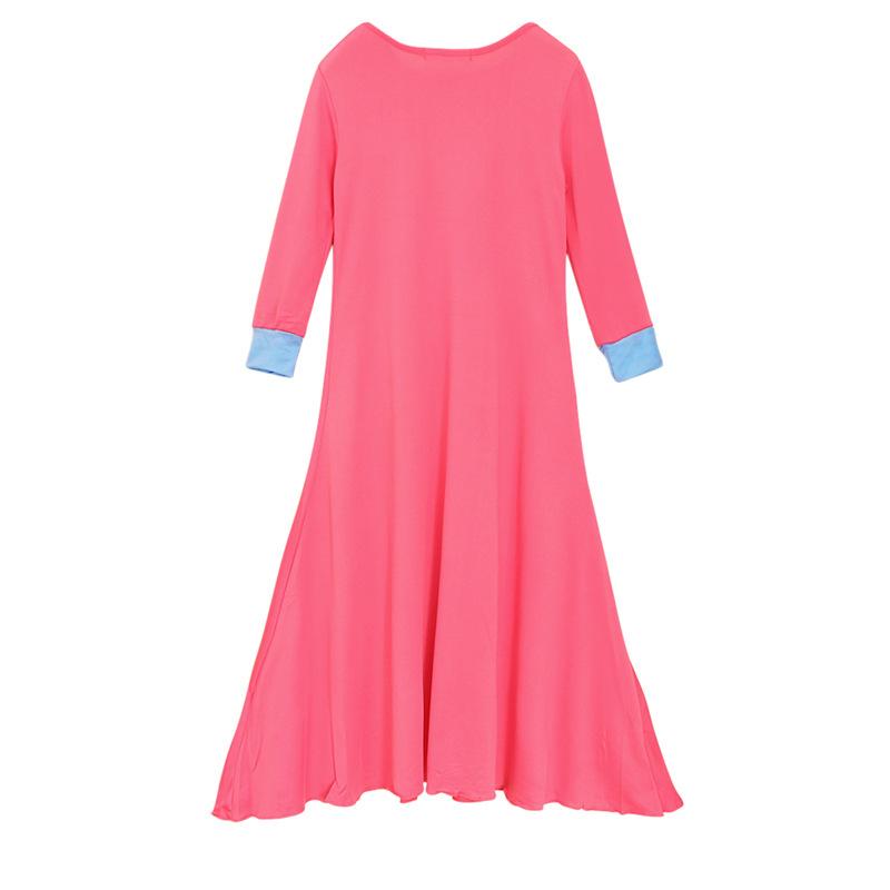 HASASERIES HS1208 Ensemble 2 pièces, Abaya pour enfant avec Khimar une couche.
