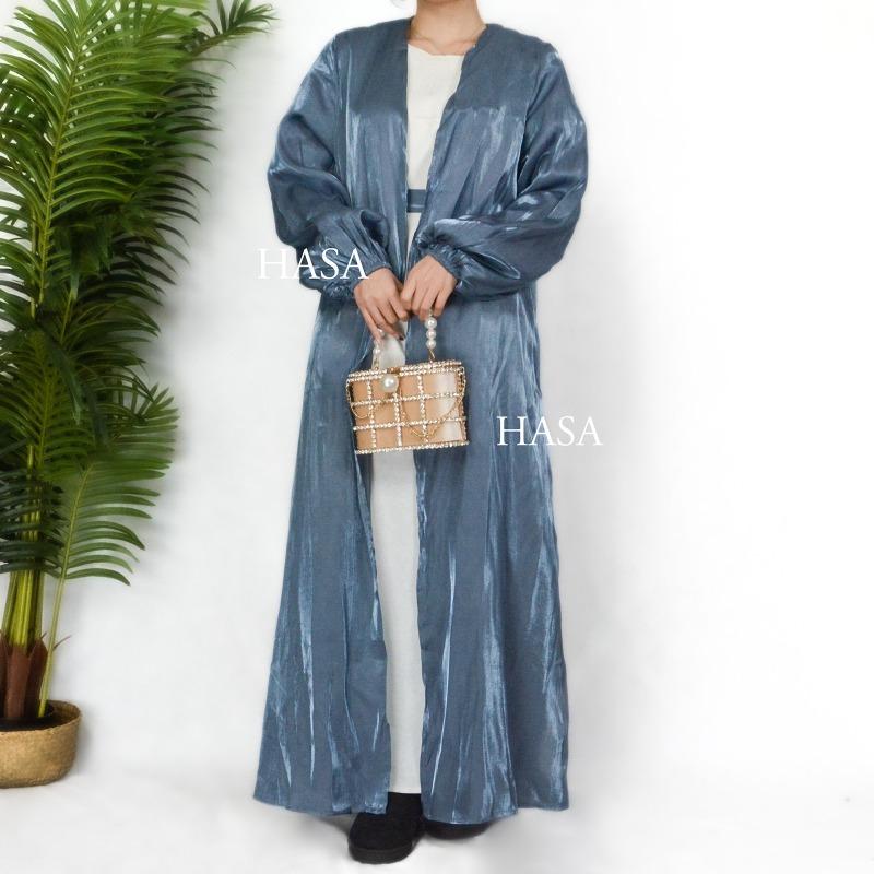 HASASERIES HS1099 Cardigan (UK 4-UK14,Abaya Size 52-54)
