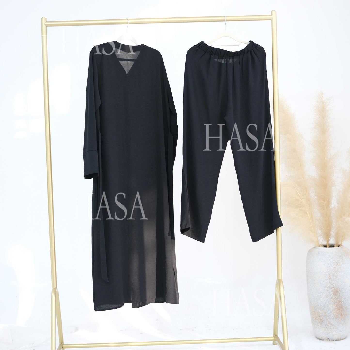 HASA HS5869 بدلة صيفية رائعة من قطعتين - تصميم أزرار متعدد الألوان