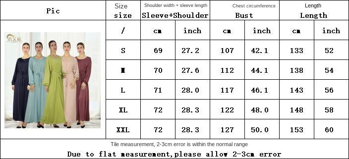 HASASERIES HS0712 Solid Large Multi Color Robe Dress