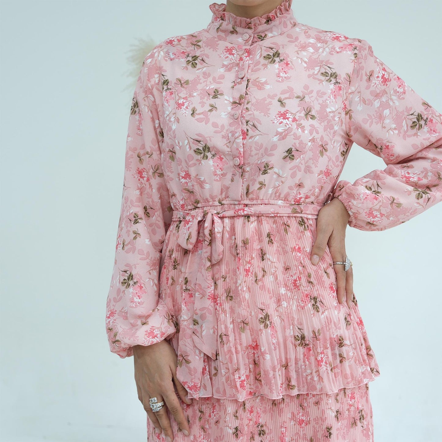 Robe imprimée Pure Beauty HS1007 de HASASERIES