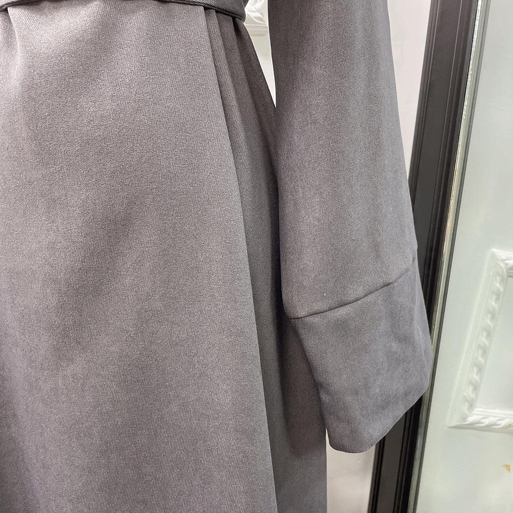Robe tunique de couleur unie HASASERIES HS1011