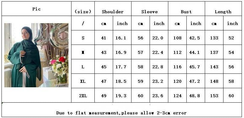 HASASERIES HS1047 1pcs Solid Color Beaded Cardigan Robe
