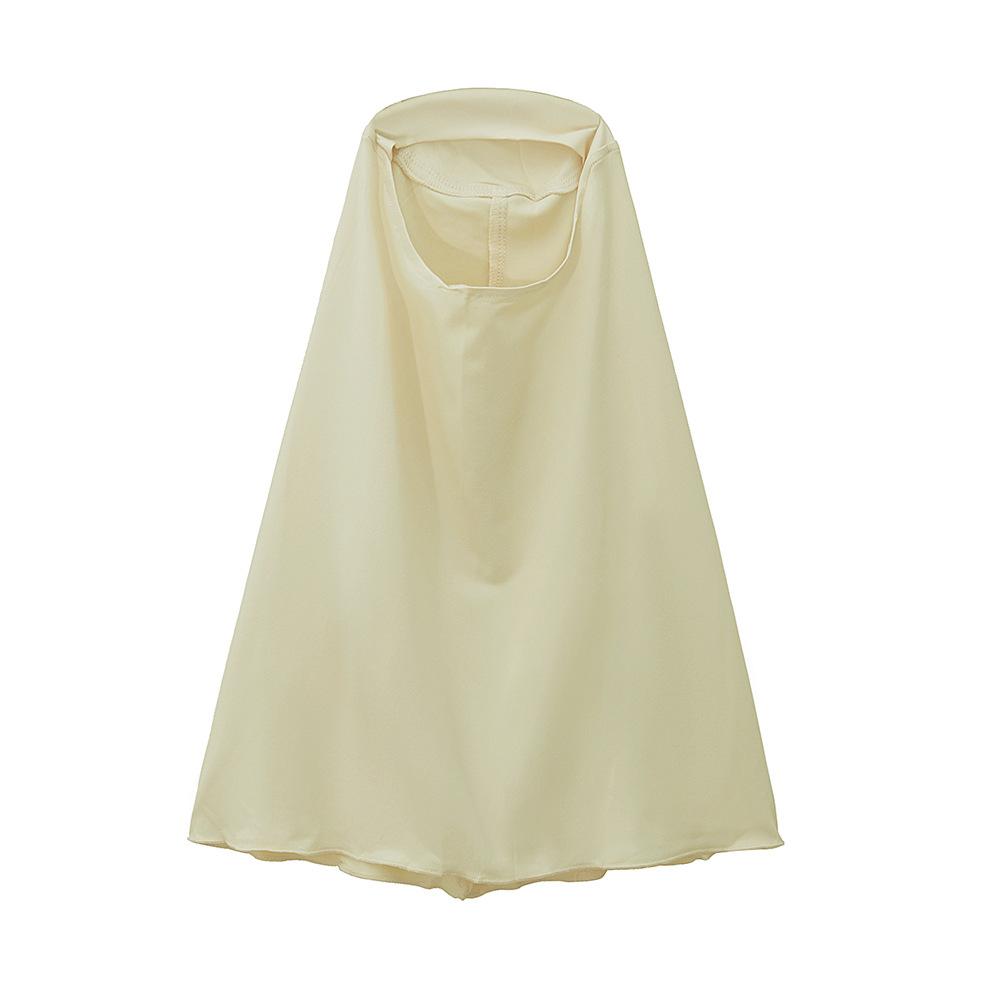 HASASERIES HS1199 Ensemble 2 pièces, Abaya pour enfant avec une couche de Khimar.