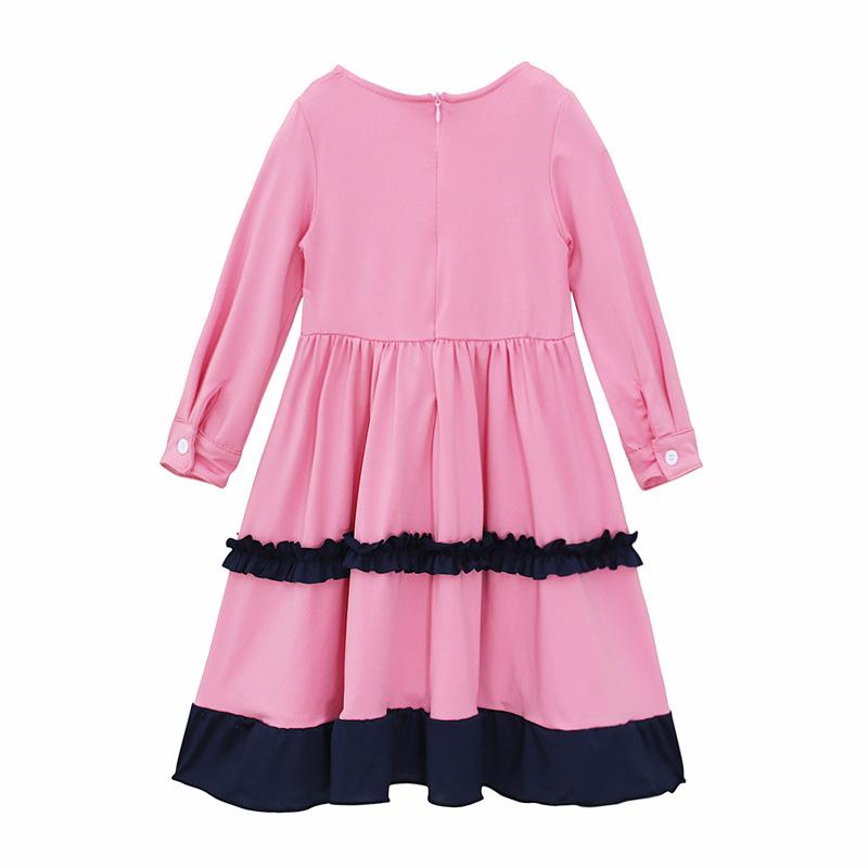 HASASERIES HS1205 Ensemble 2 pièces, Abaya pour enfant avec une couche de Khimar.