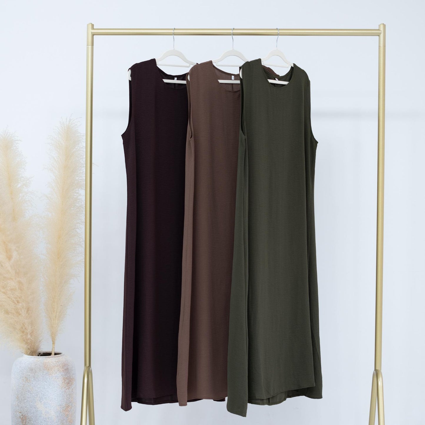 Robe débardeur couleur unie HASASERIES HS1019