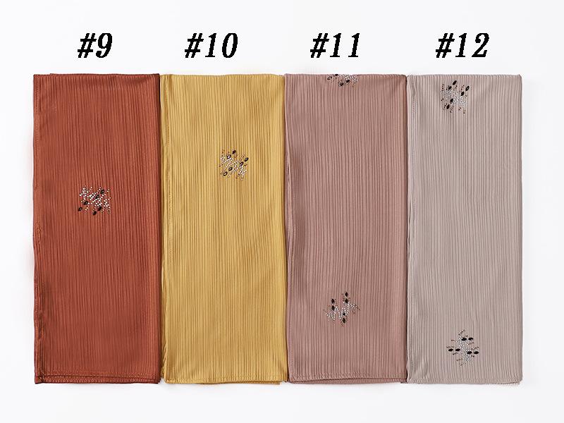 HASASERIES HS1133 Nouveau foulard rayé pour perçage à chaud