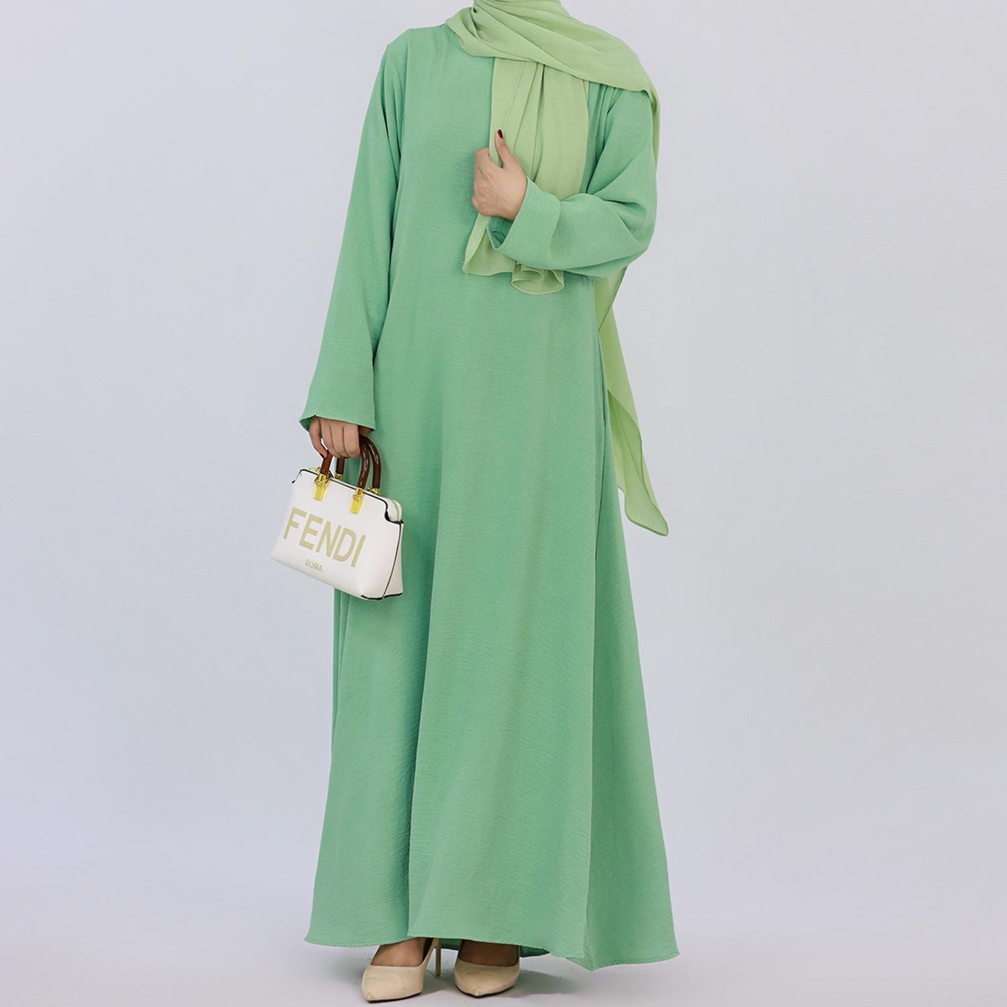 HASASERIES HS0936 Multi Color Large Women's Dress