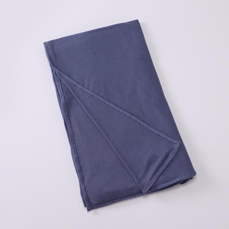 HASASERIES HS1051 Fashion Warm Solid Color Scarf