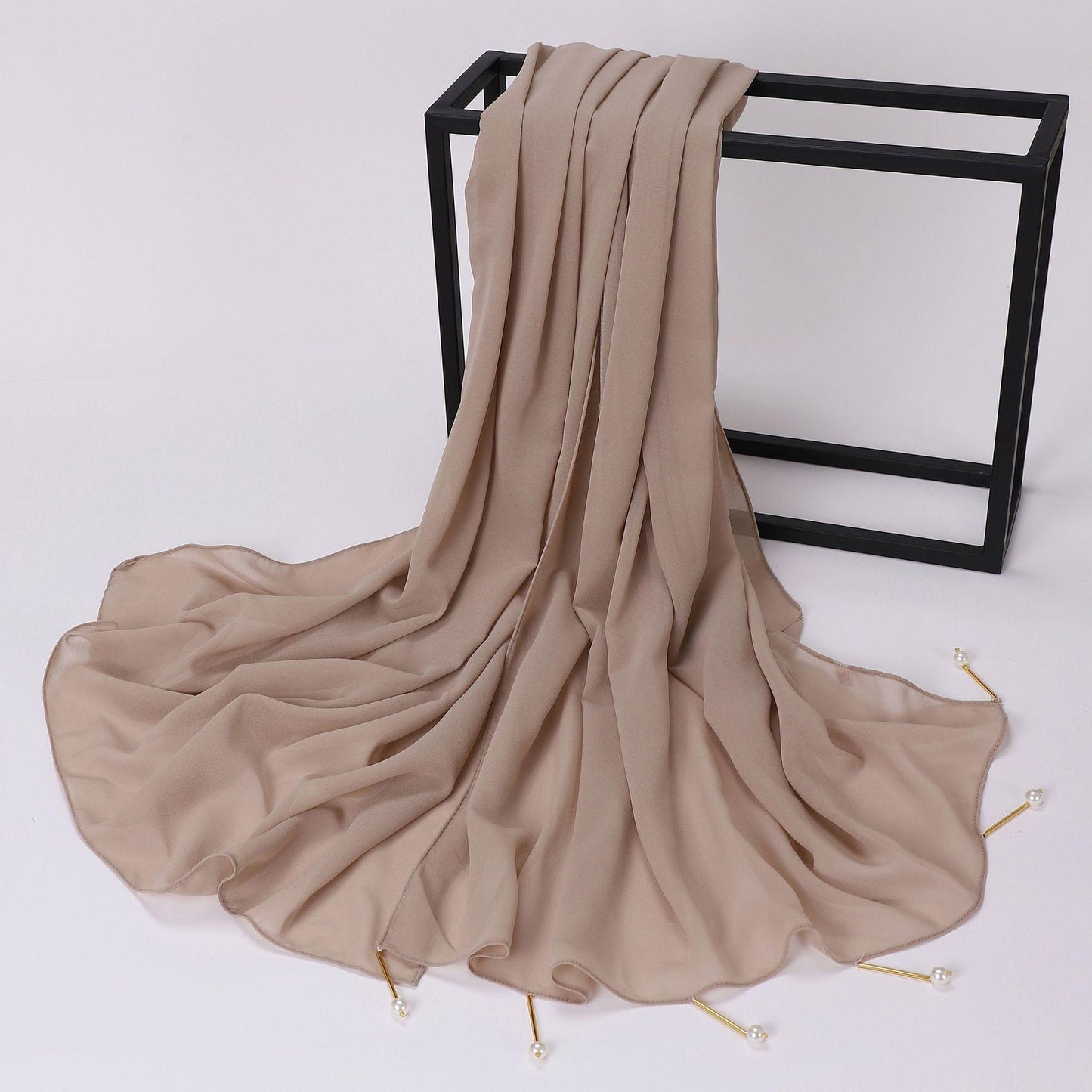 HASASERIES HS1113 Chiffon Headscarf Muslim Hijab