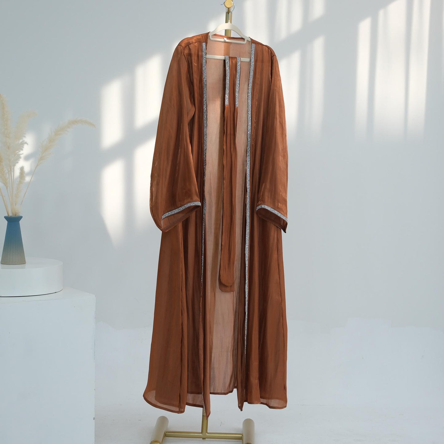 HASASERIES HS1184 Ensemble 2 pièces cardigan + robe intérieure