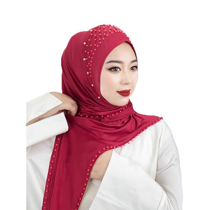 HASASERIES HS1109 Shawl Ladies Solid Color Scarf
