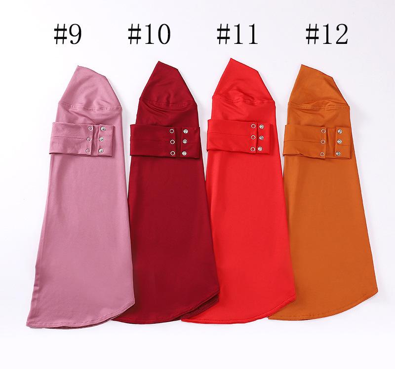 HASASERIES HS1129 Bandeau de chapeau à sous-couche de couleur unie