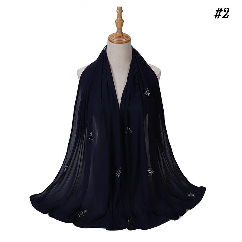 HASASERIES HS1133 Nouveau foulard rayé pour perçage à chaud