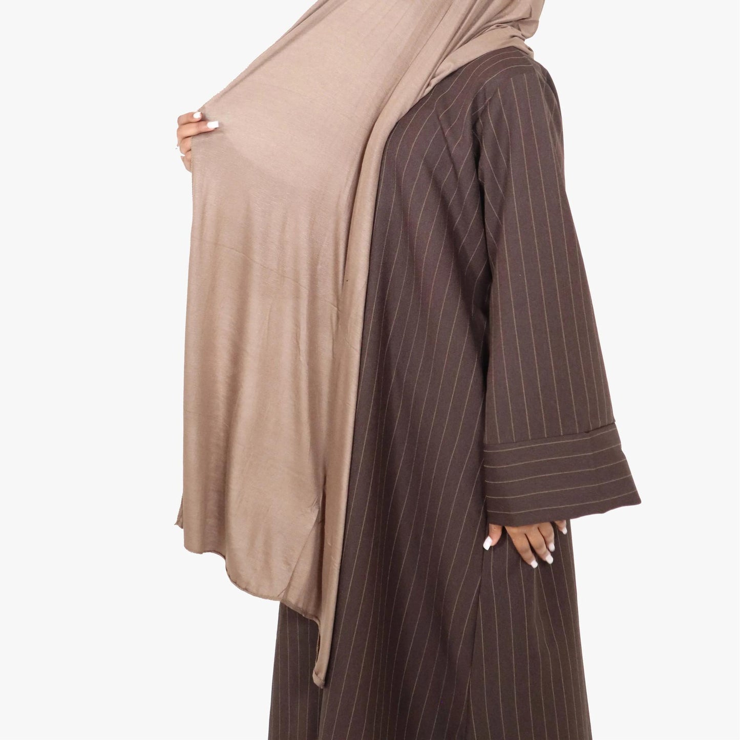 HASASERIES HS0707 Striped maxi dress