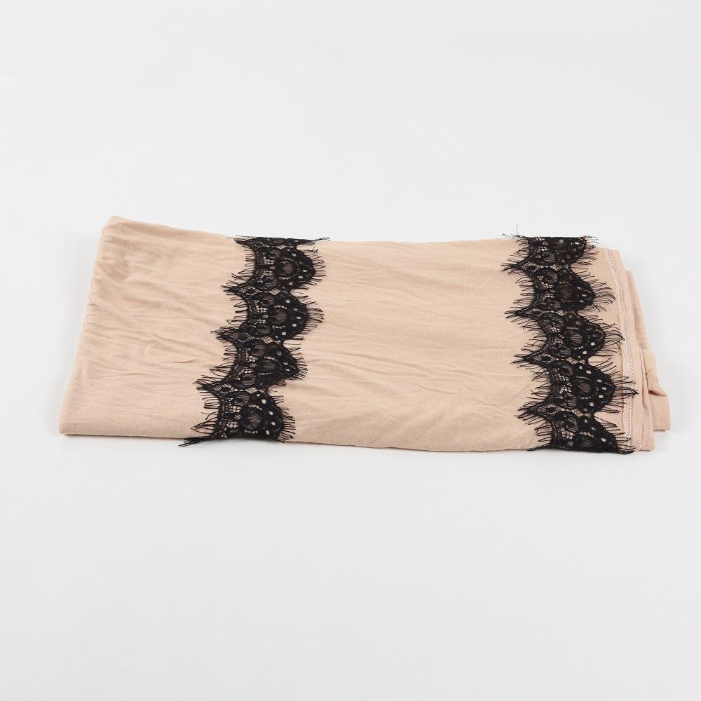 HASASERIES HS1034 Bandeau brodé en dentelle