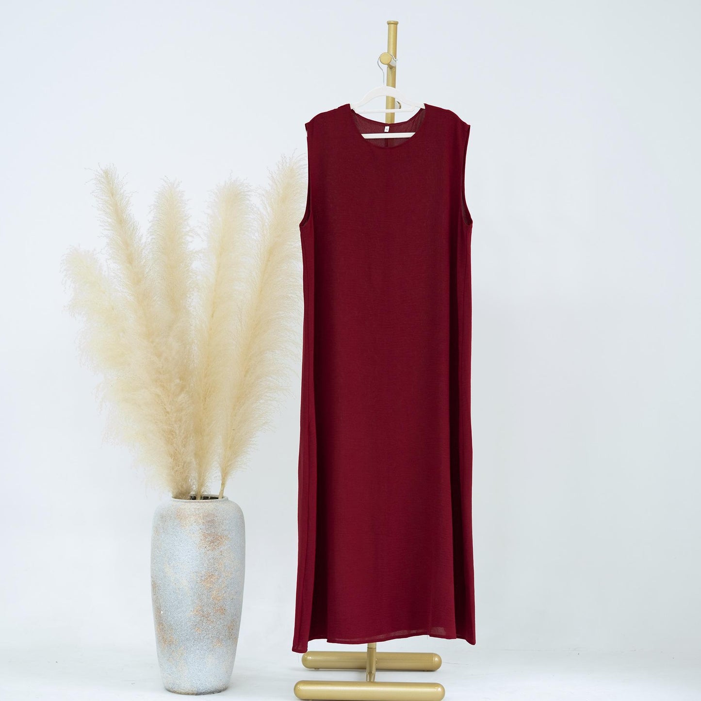 Robe débardeur couleur unie HASASERIES HS1019