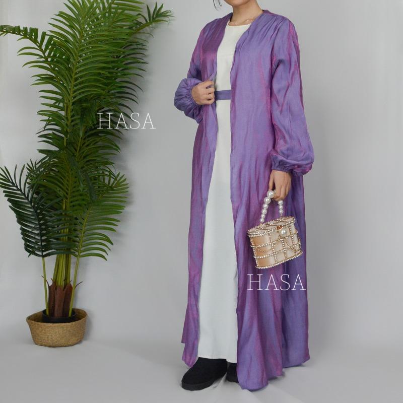 HASASERIES HS1099 Cardigan (UK 4-UK14,Abaya Size 52-54)