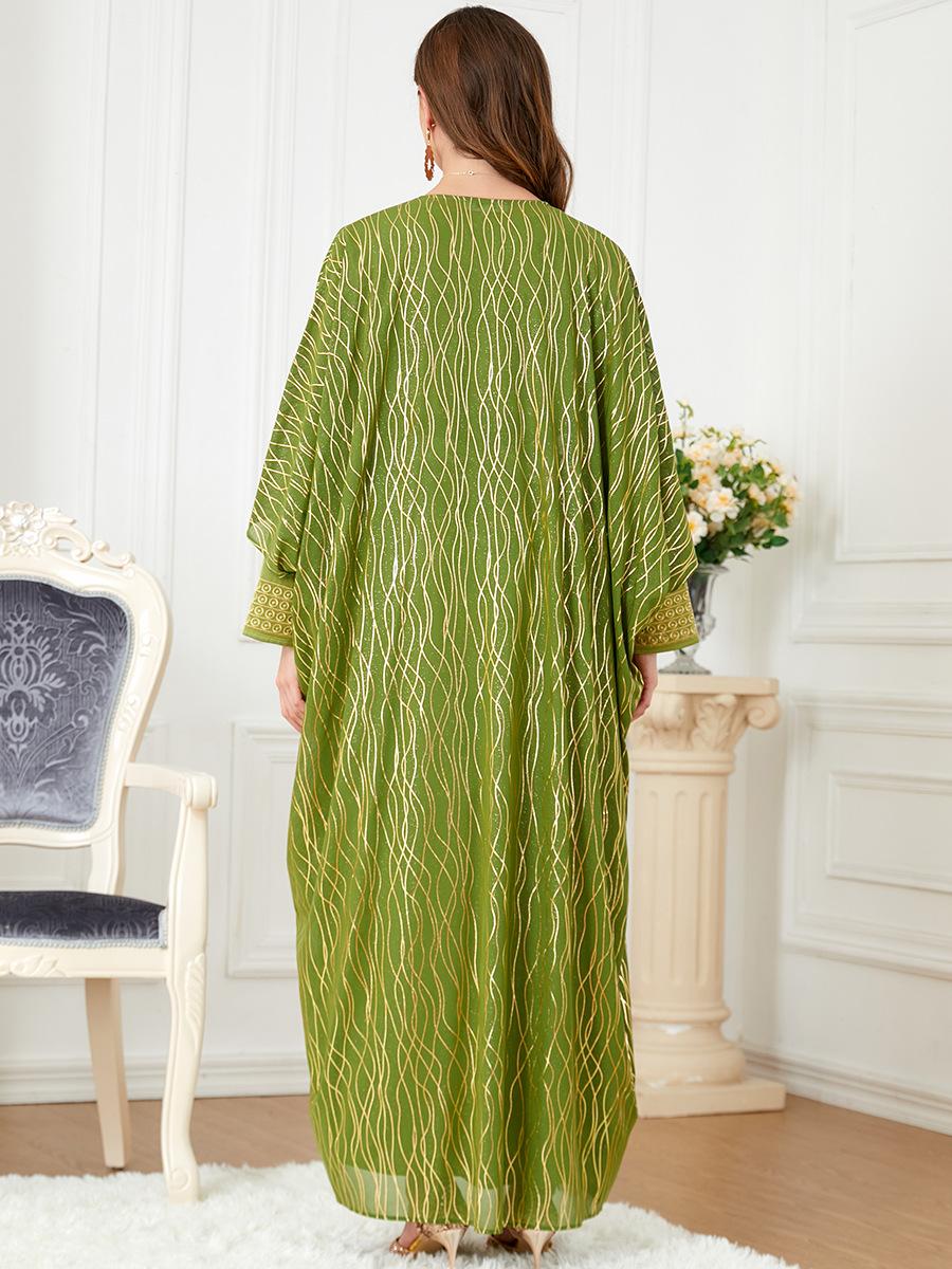 HASASERIES HS1059 2pcs Inner Dress with Cardigan
