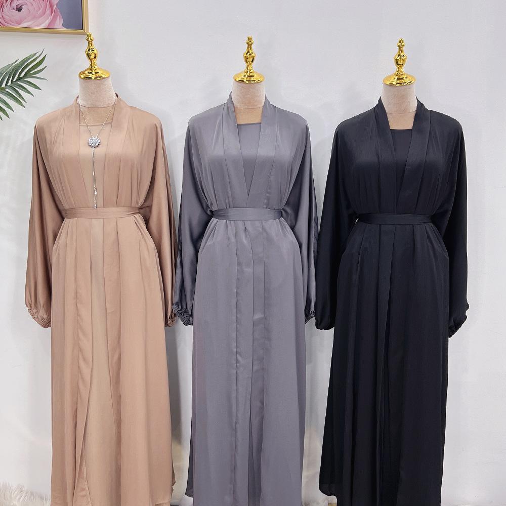 HASASERIES HS0709 Solid Large Robe Dress