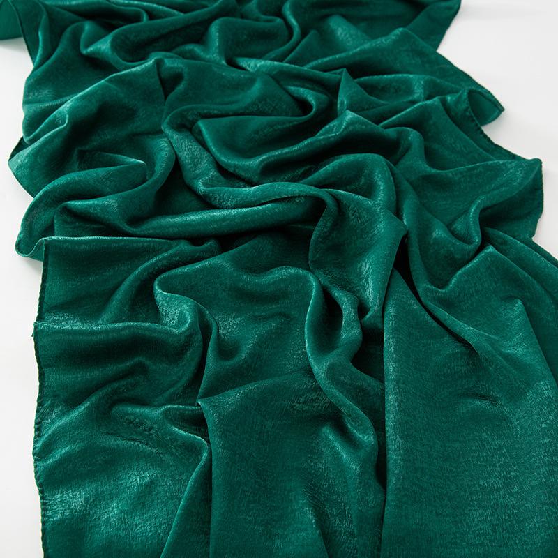 HASASERIES HS1069 Solid Color Scarf Baotou Scarf