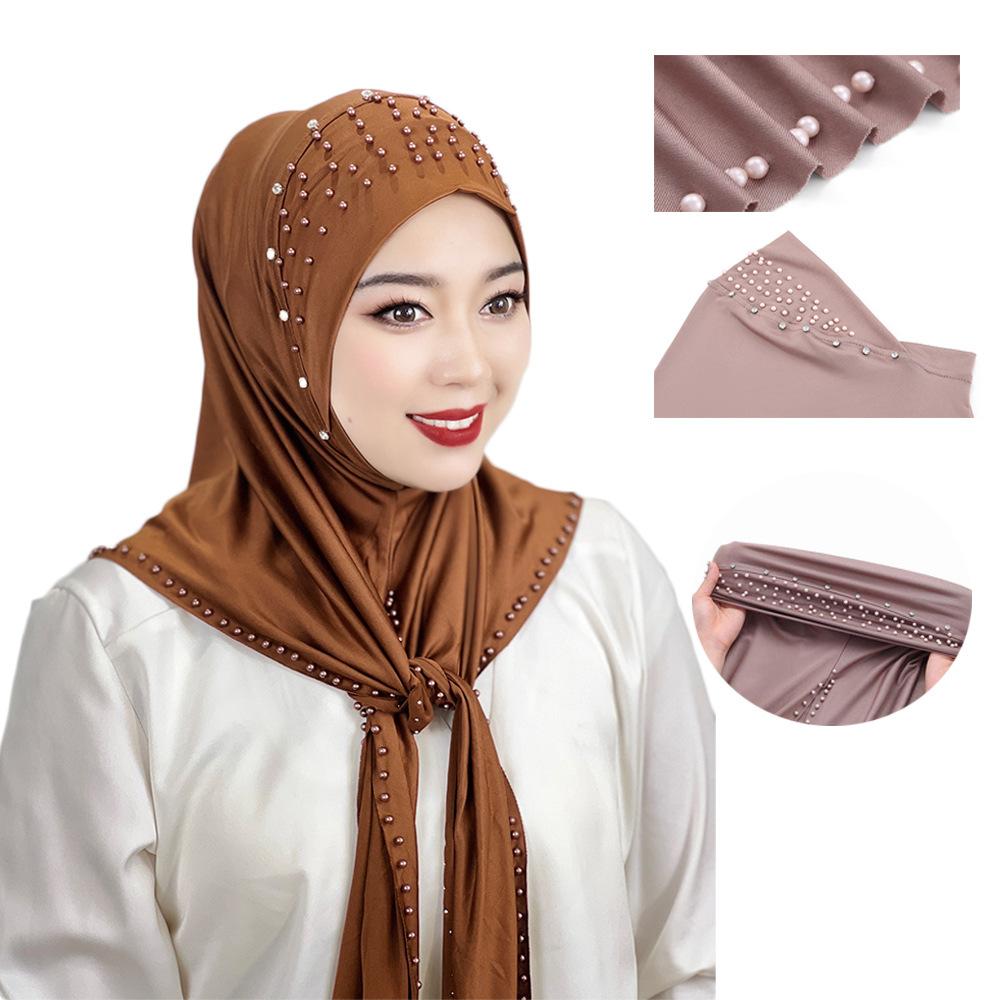 HASASERIES HS1109 Shawl Ladies Solid Color Scarf