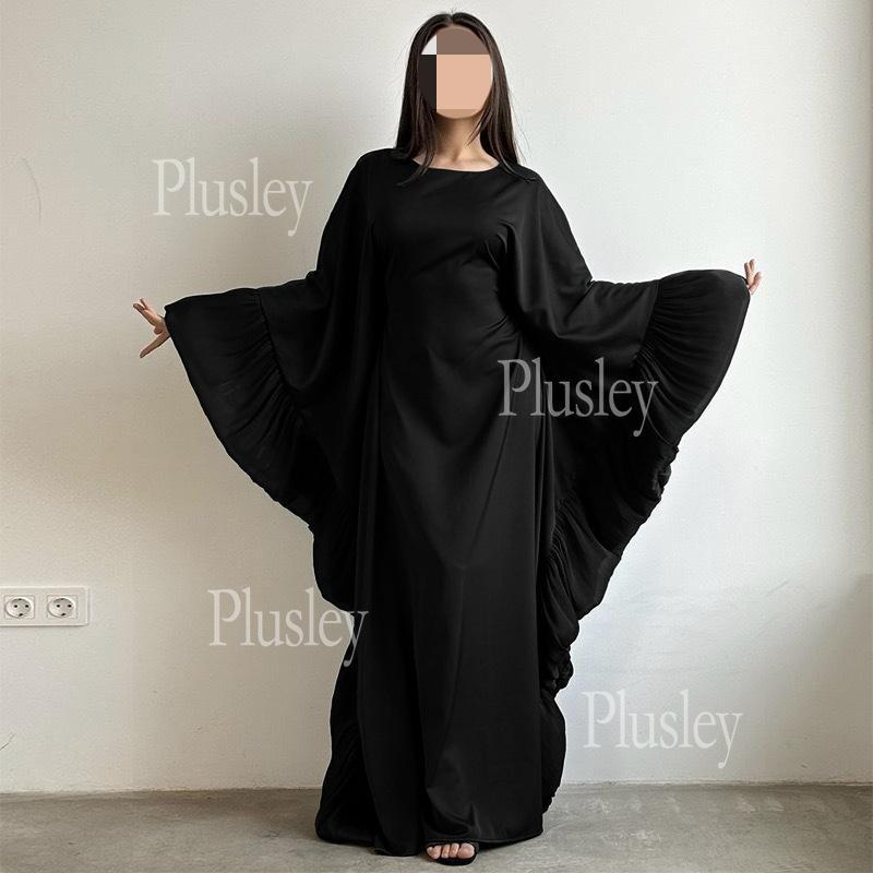 HS6473 Elegant and Graceful Heavy Stitching Lace Sleeve Robe