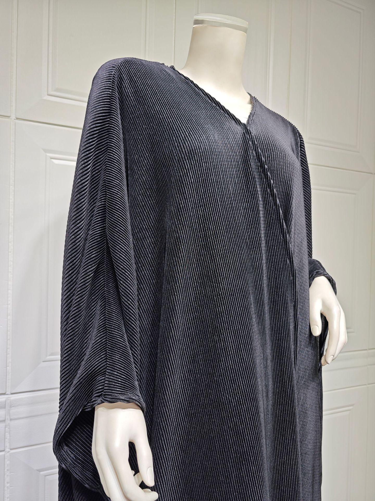 HASASERIES HS1033 Robe Abaya Vêtements d'extérieur