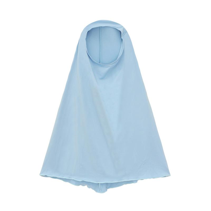 HASASERIES HS1208 Ensemble 2 pièces, Abaya pour enfant avec Khimar une couche.