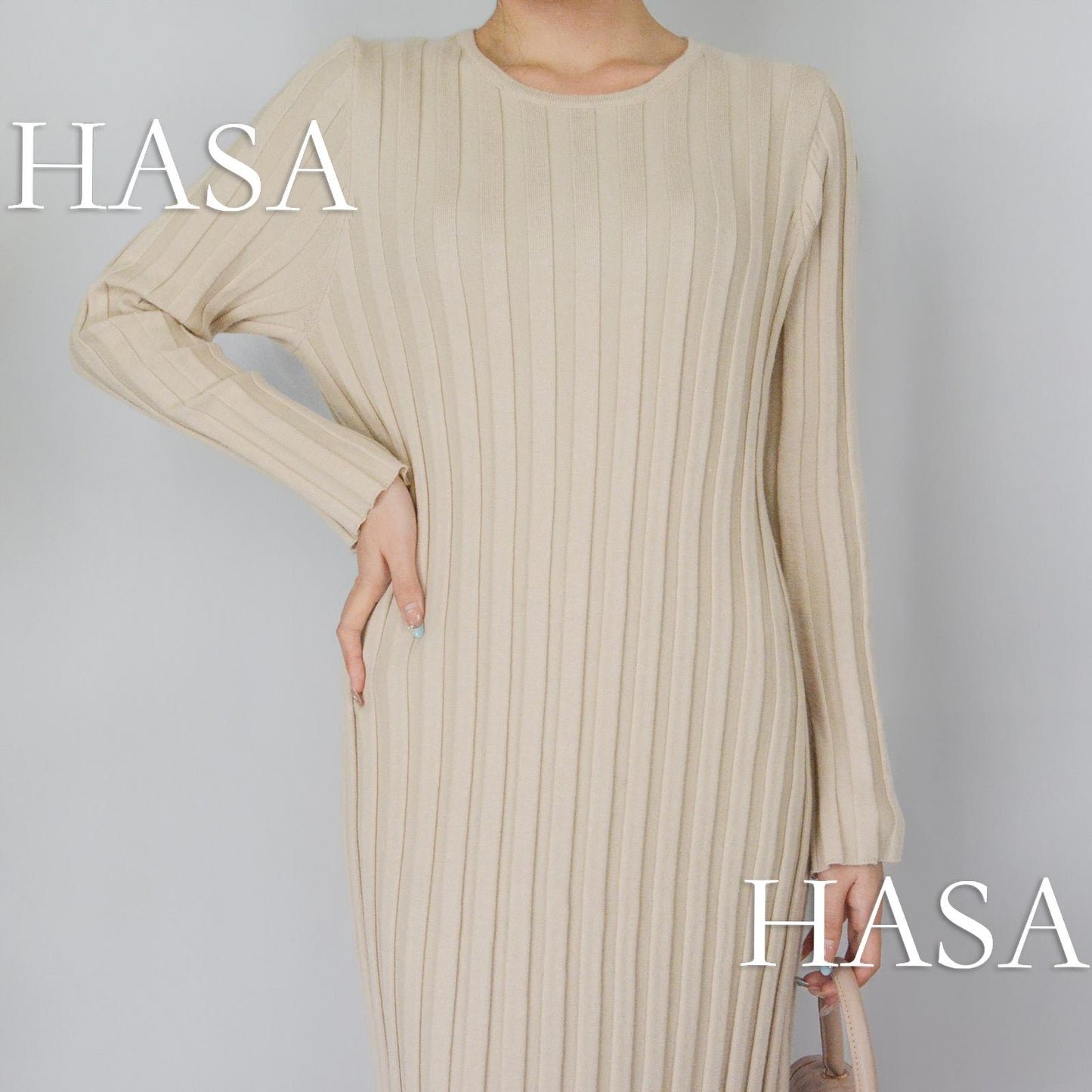 HS0112 Knitted fabric knitted dress autumn and winter