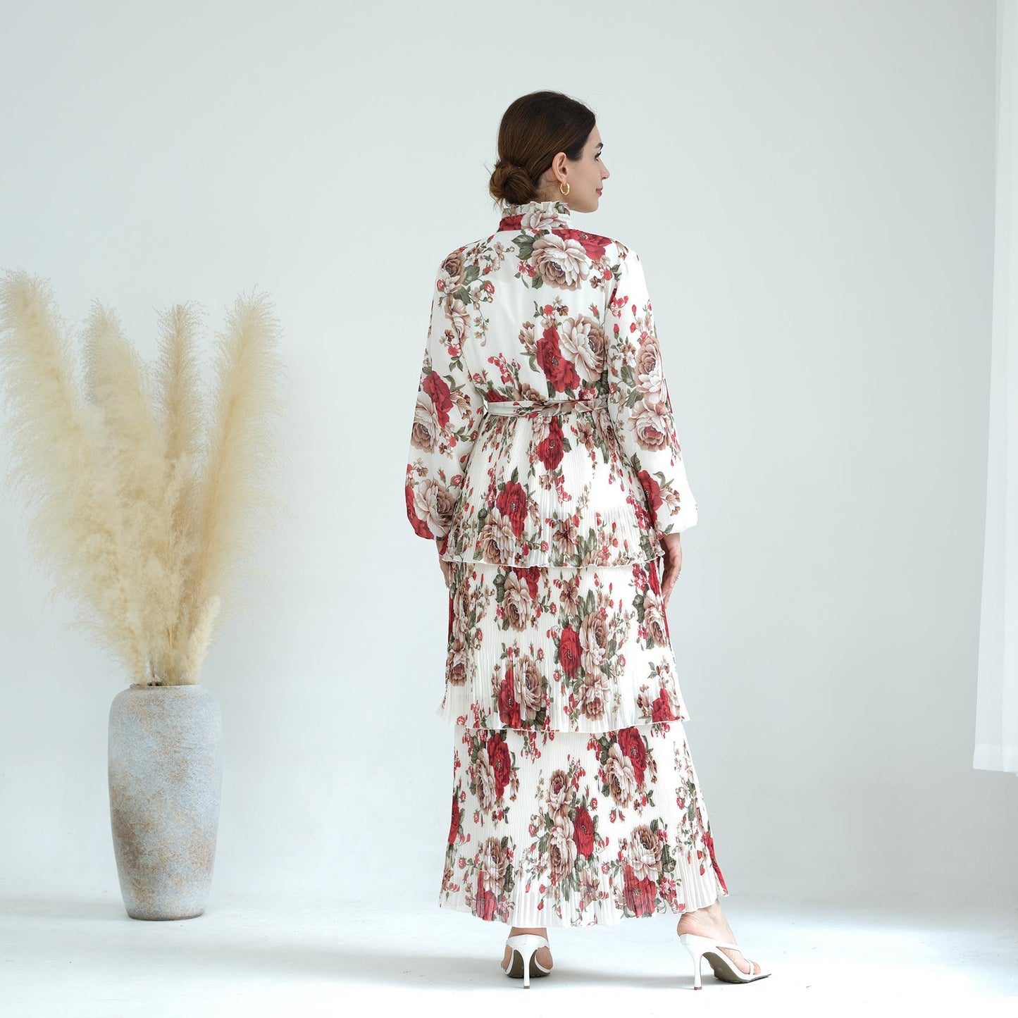 Robe imprimée Pure Beauty HS1009 de HASASERIES