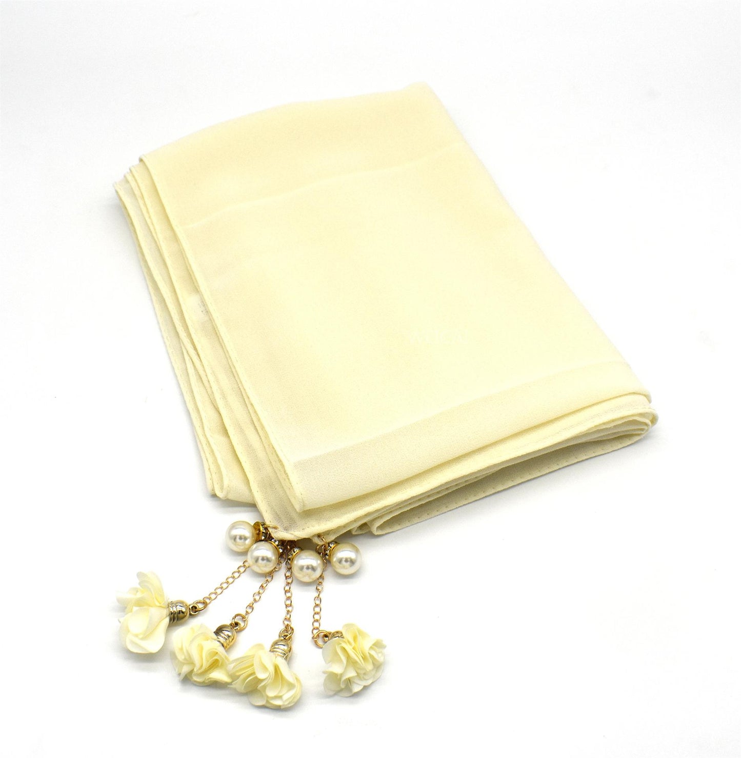 HASASERIES HS1055 Pearl Flower Hijab