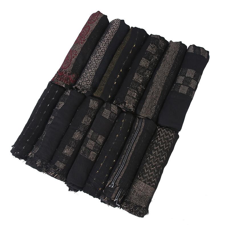 HASASERIES HS1142 Soft Solid Color Ladies Headscarf
