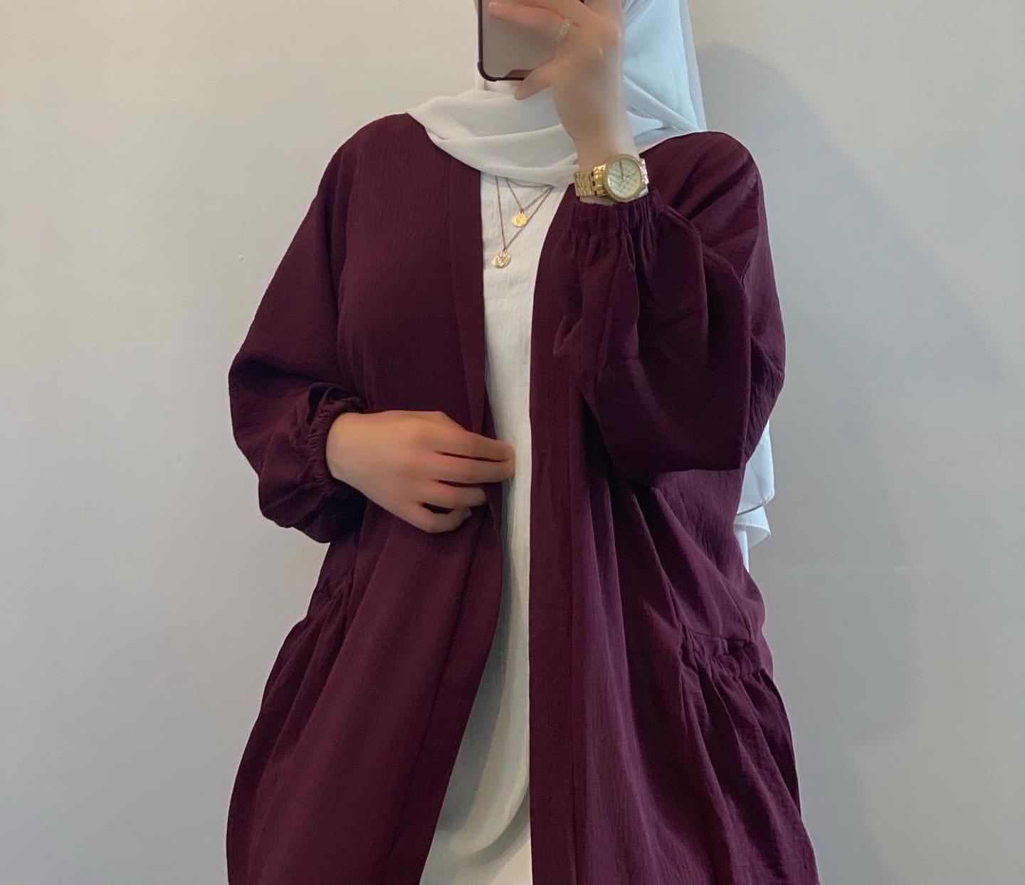 HASASERIES HS1014 Elegant Coat Long Skirt
