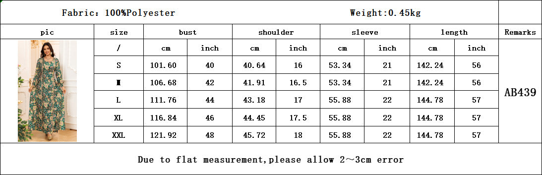 HS6641 Printed Rhinestone Long Dress