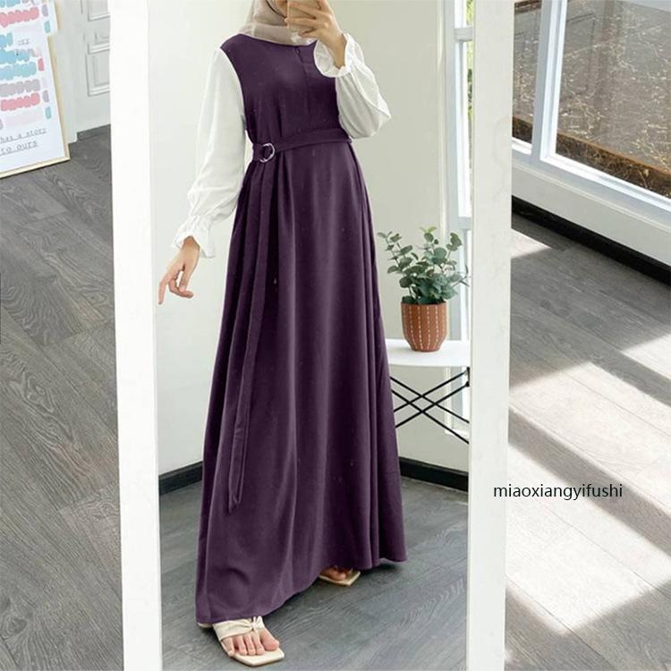 20220520# Nouvelle ceinture de mode spéciale Abaya unie